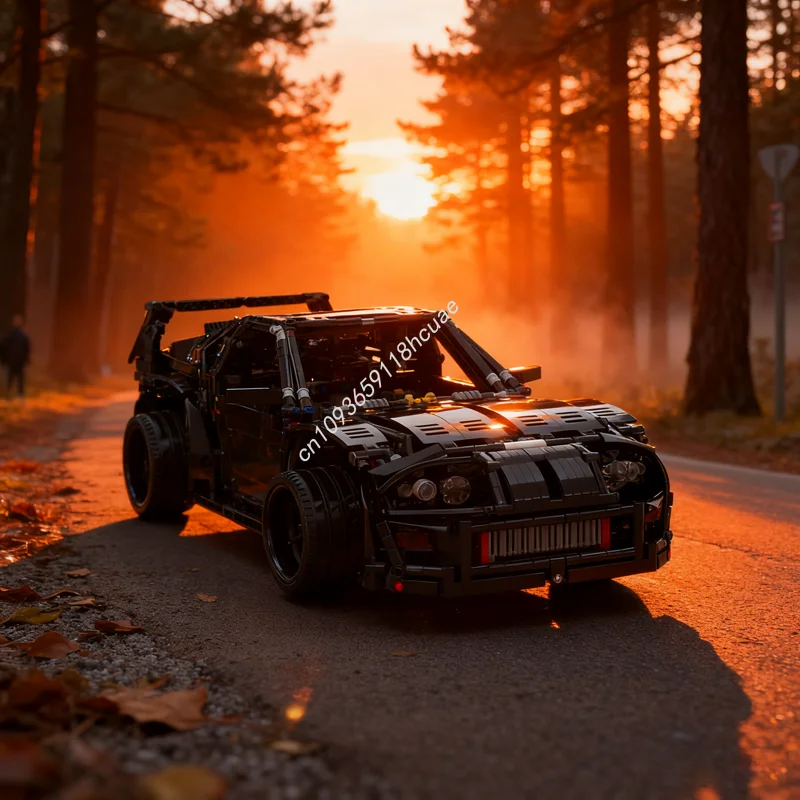 

1897 шт. MOC Toyota Supra, техническая модель, строительные блоки, рождественский подарок, архитектура, сделай сам, образовательные кирпичи, игрушки для детей на день рождения