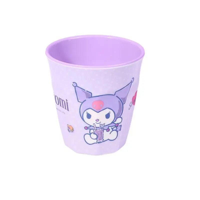 

Children cartoon water cup Kuromi Anime Kawaii nice cute household throw-resistant food grade child cup water cup