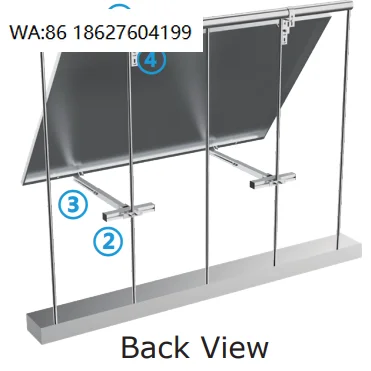 

400W 800W Small On-Grid Balcony PV Kit, Compact Panel, Simple Structure Labor-Saving Installation