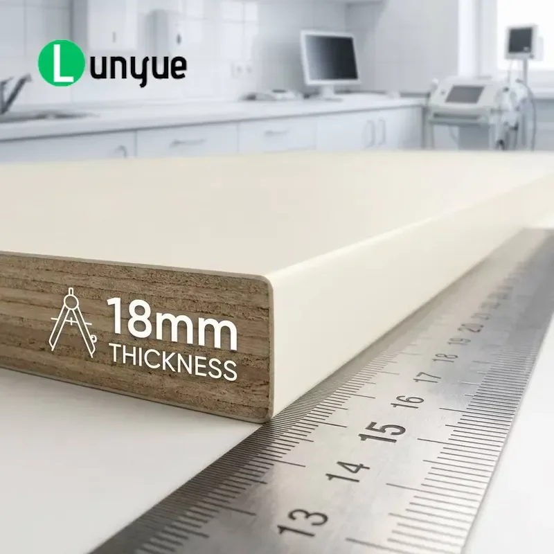 Modern MDF Large Front Counter Durable Customizable Office Furniture for Hospital School Building Wholesale Price