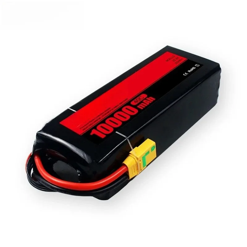 10000mAh 6S 8S 22.2V 29.6V 40C Drone Battery for RC Quadcopter Helicopter Cars Boats Drones Spare Parts Rechargeable Battery