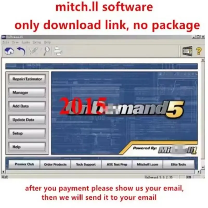 Alldata Software 10.53 + Mitchell On Demand 5 Software for Car Repair, Alldata Software for Cars with Wiring Diagrams, Big Sale