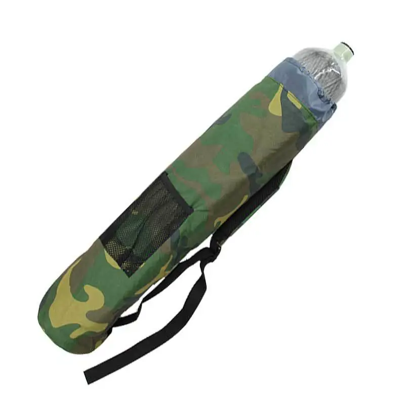 

TUXING 3L/6.8L/9L Carbon Fiber Cylinder Bag Protective Case Camouflage Backpack Bag for Scuba Diving Tank Baggable Shoulder Bag