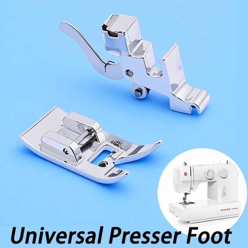 2/1Pcs Stitching Foot Holder Presser Feet And Snap On Low Shank Adapter For Sewing Machine Quilting Stitching Foot Universal