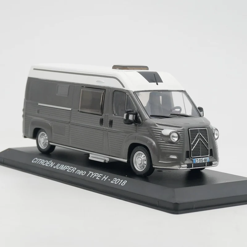 

Diecast Ixo 1:43 Scale CITROEN JUMPER Neo TYPE H 2018 Home Camper Alloy Car Model Collectible Toy Gift Souvenir Display Ornament