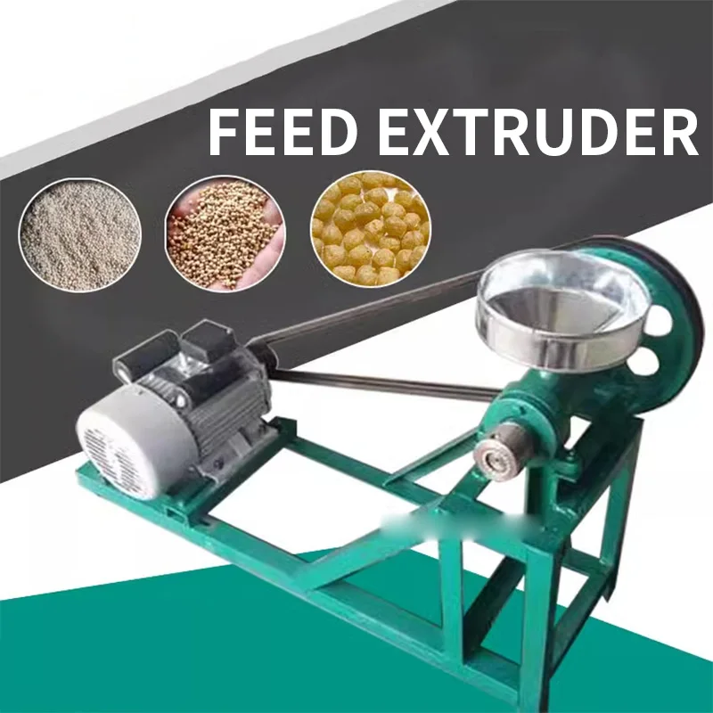 Equipo extrusor de alimentos Tilapia inflada de alta eficiencia y bajo precio/máquina flotante para fabricar pellets de alimento para peces para estanque de peces Aquafarm