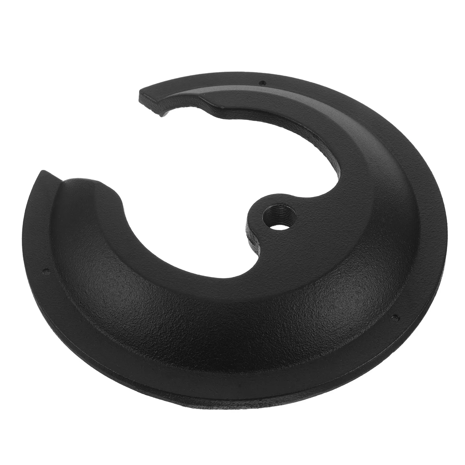 Metal 9.65 Inch Mic Stand Base Heavy Duty Round Weighted Desktop Microphone Mount Base for Podcasting Studio Recording Office