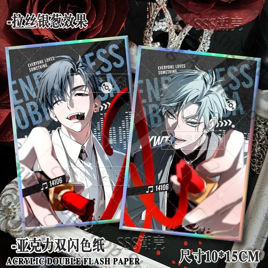 

Anime Alien Stage Till Ivan Badge Tinplate Emblem Double Flash Acrylic Coloured Paper Colored Papers Gift Cartoon Cospaly