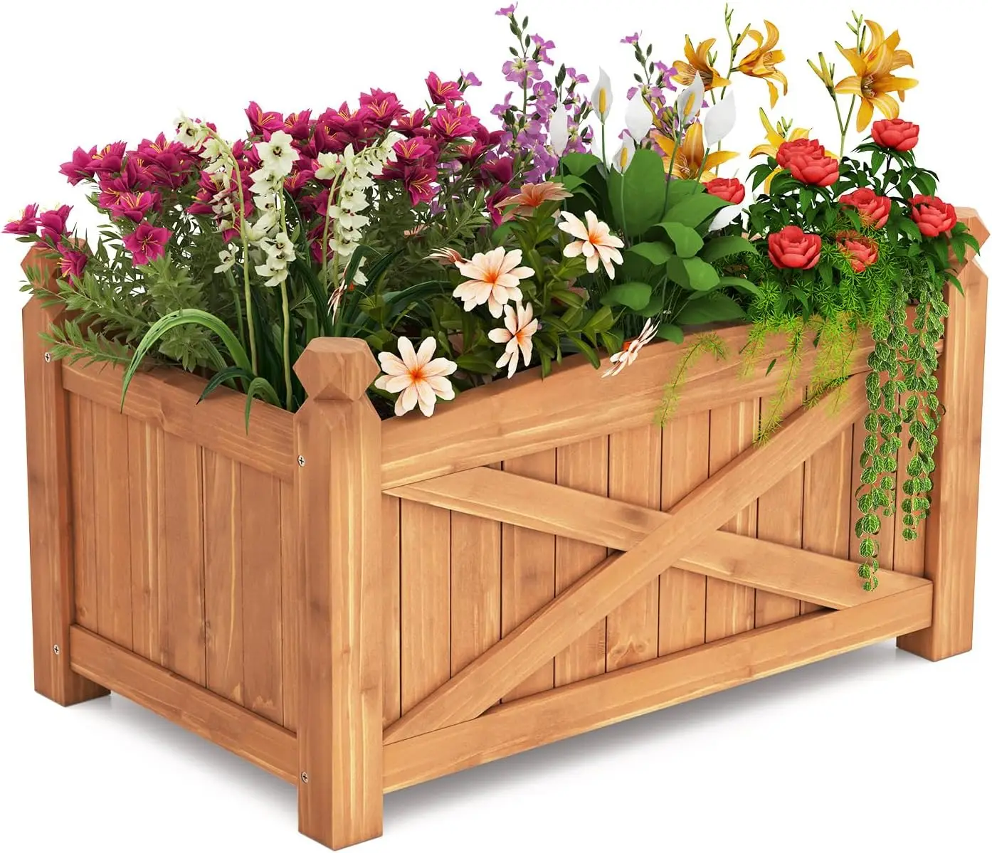 Wooden Raised Garden Bed 25