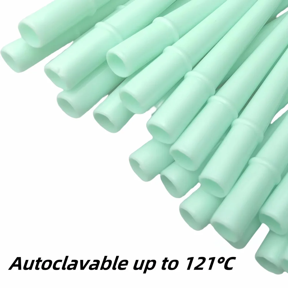 25PCS/Bag Disposable Dental Suction Tips - Saliva Ejector for Dentistry Clinic, Surgical and Orthodontic Procedures in Dental