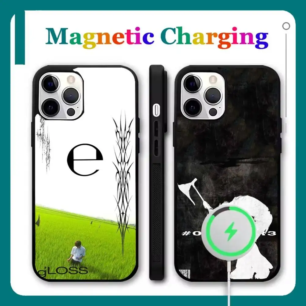

Drain Gang Ecco2k Phone Case For iPhone 17,16,15,14,13,12,11,Pro,Max,Plus,Mini,Air,SE New Magsafe Magnetic Wireless Charging