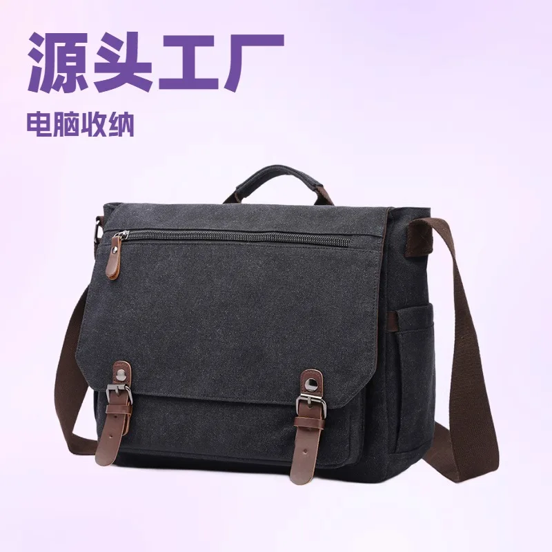 new-briefcase-hand-held-diagonal-span-men's-canvas-business-style-briefcase-large-capacity-can-accommodate-laptops