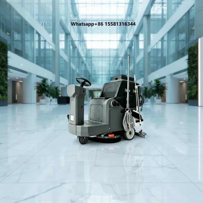 T6R Manufacturer Direct Automatic Floor Washing Machine Commercial Cleaning Equipment Mall Care