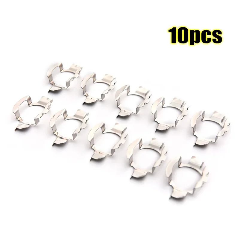 10Pcs H7 LED Headlight Bulb Base Holder Adapter Socket Retainer for BMW/Audi/Bens/VW/Buick/Nissan Qashqai Carnival Headlamp deck