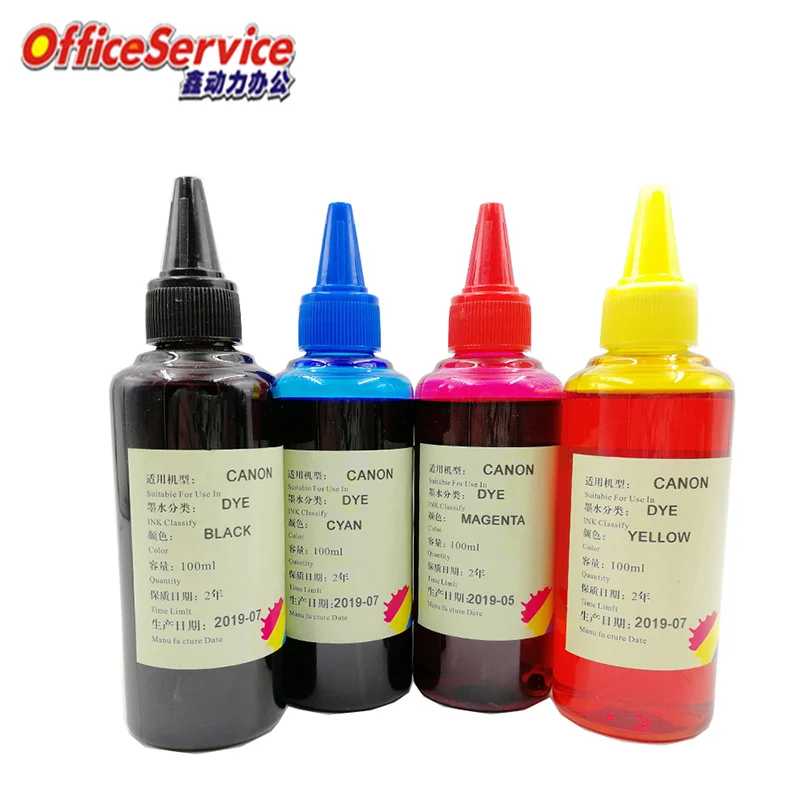 Imagem -03 - Kit de Tinta de Recarga Universal para Impressora Jato de Tinta Adequado para Canon Ts702 Tr7520 Ts704 Tr7540 Tr8540 Ts705 Ts8260 Ts8350 Ts9150 Ts9120 100ml