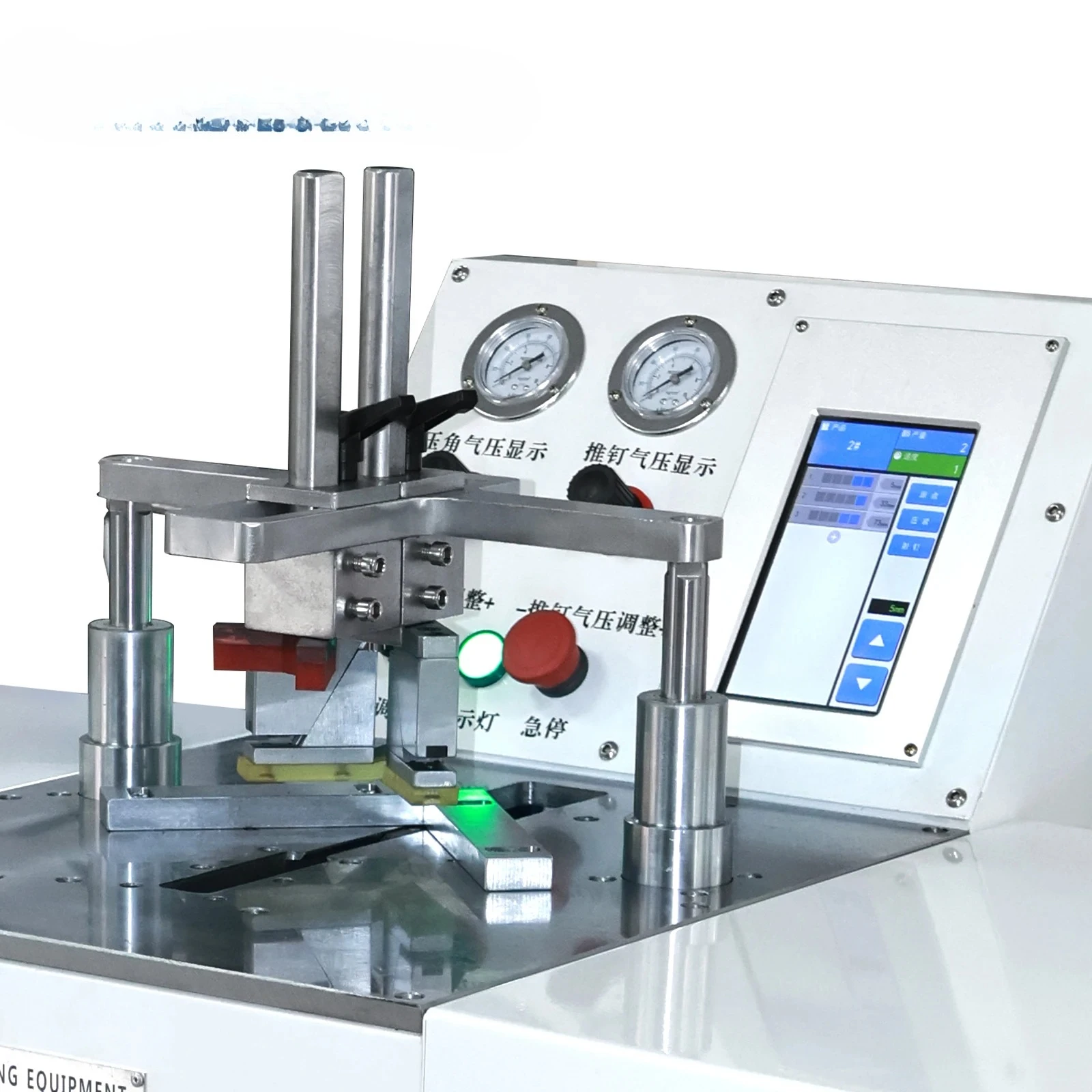 X0909 TS-J37 Auto Photo Frame Underpinner Picture Frame Wood Working Machine Pneumatic Joint Machine