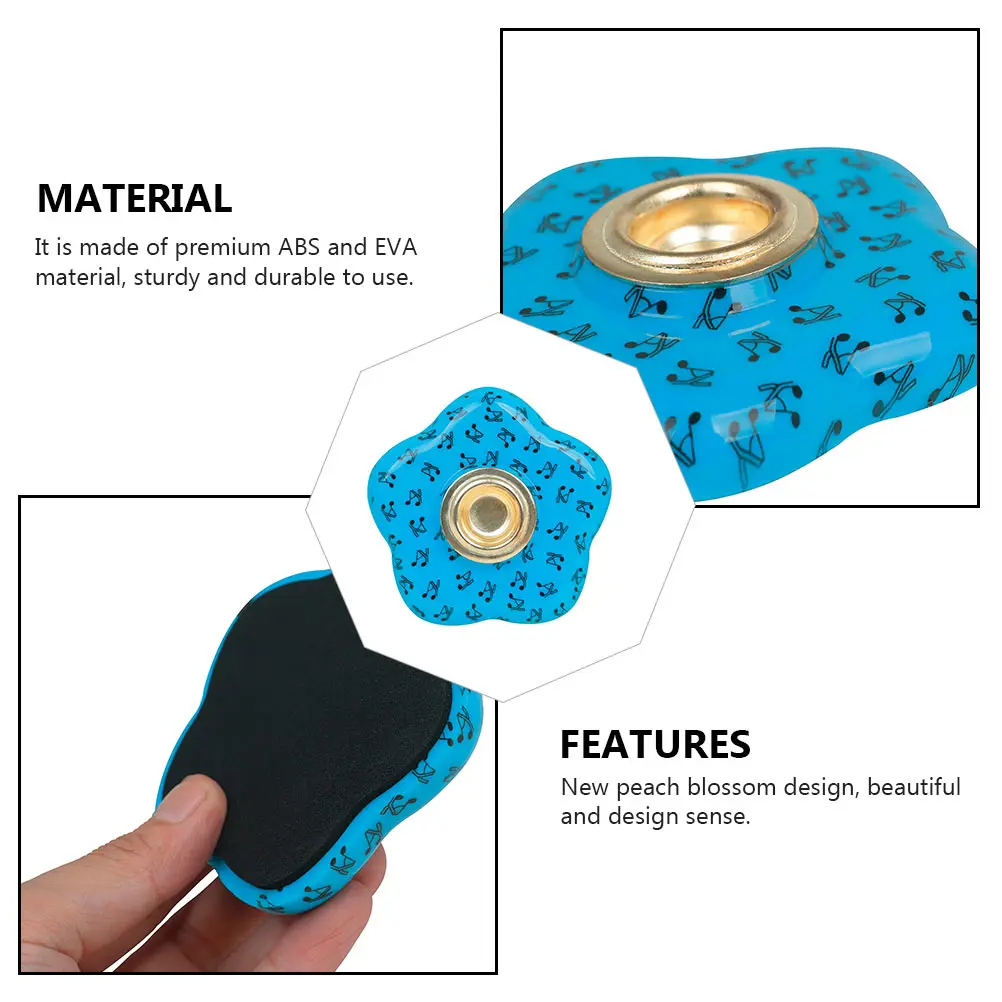 

Anti slip Cello Mat ABS EVA Material Instrument Spike Holder Sturdy Durable Slide Proof Violoncello Floor Protector Peach
