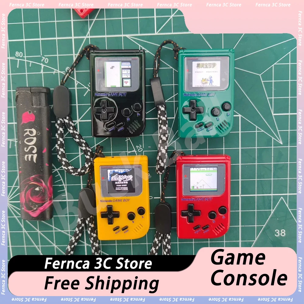 Mini consola de juegos portátil GameBoy, con resolución de pantalla de 160x144, GB, tarjeta TF portátil, más de 100 juegos, regalo personalizado