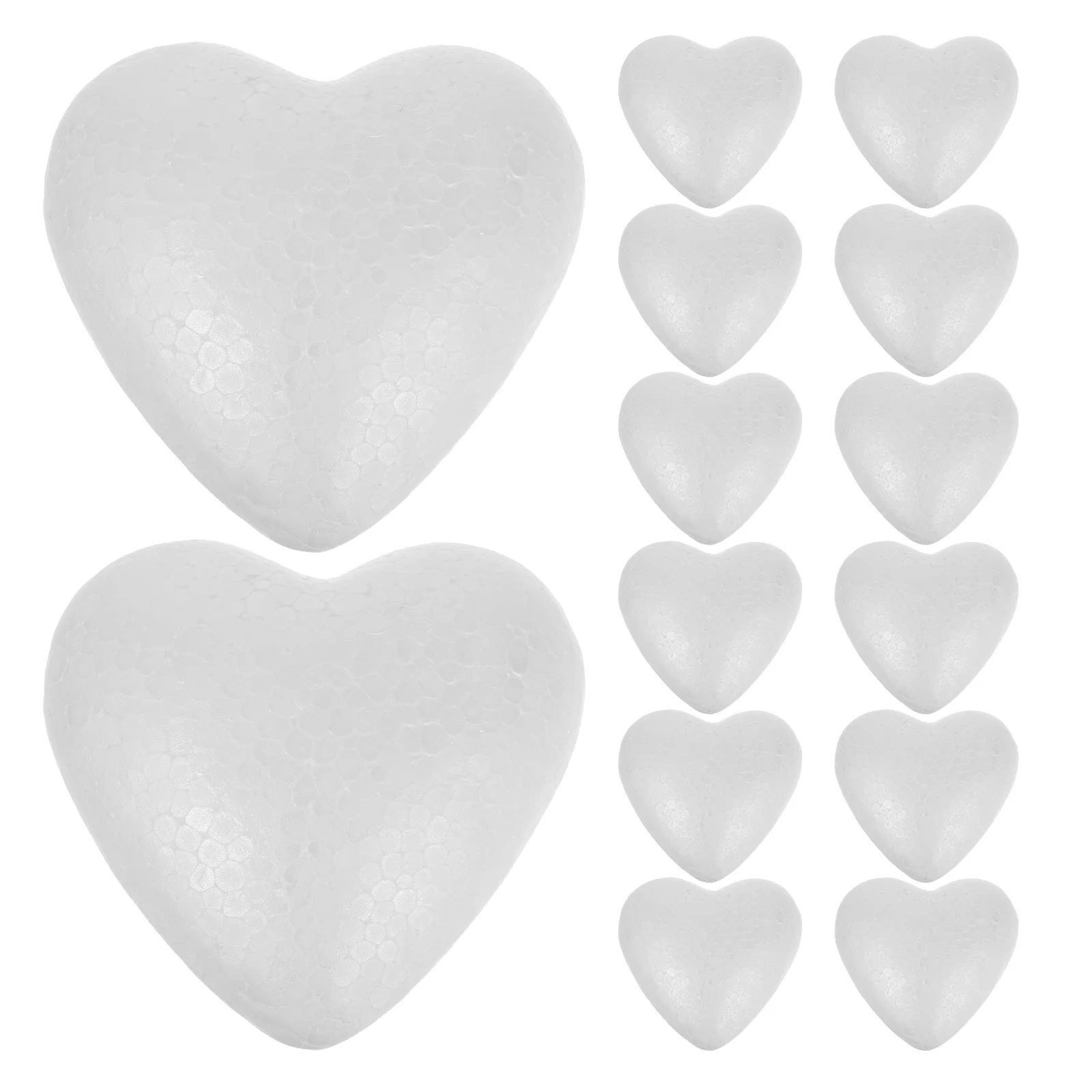 

20Pcs Foam Heart Balls Soft Safe Material DIY Wedding Valentine Party Decoration Arts Crafts Heart Shape Foam Balls