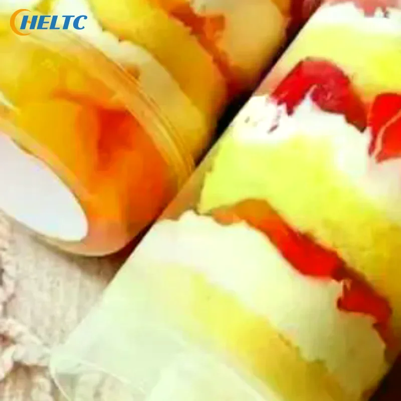10pcs Pushable Cake Holders Diy Push Cake Mold Cylinder Shaped Cake Pusher Push Pops Plastic Containers With Lids For Kitchen