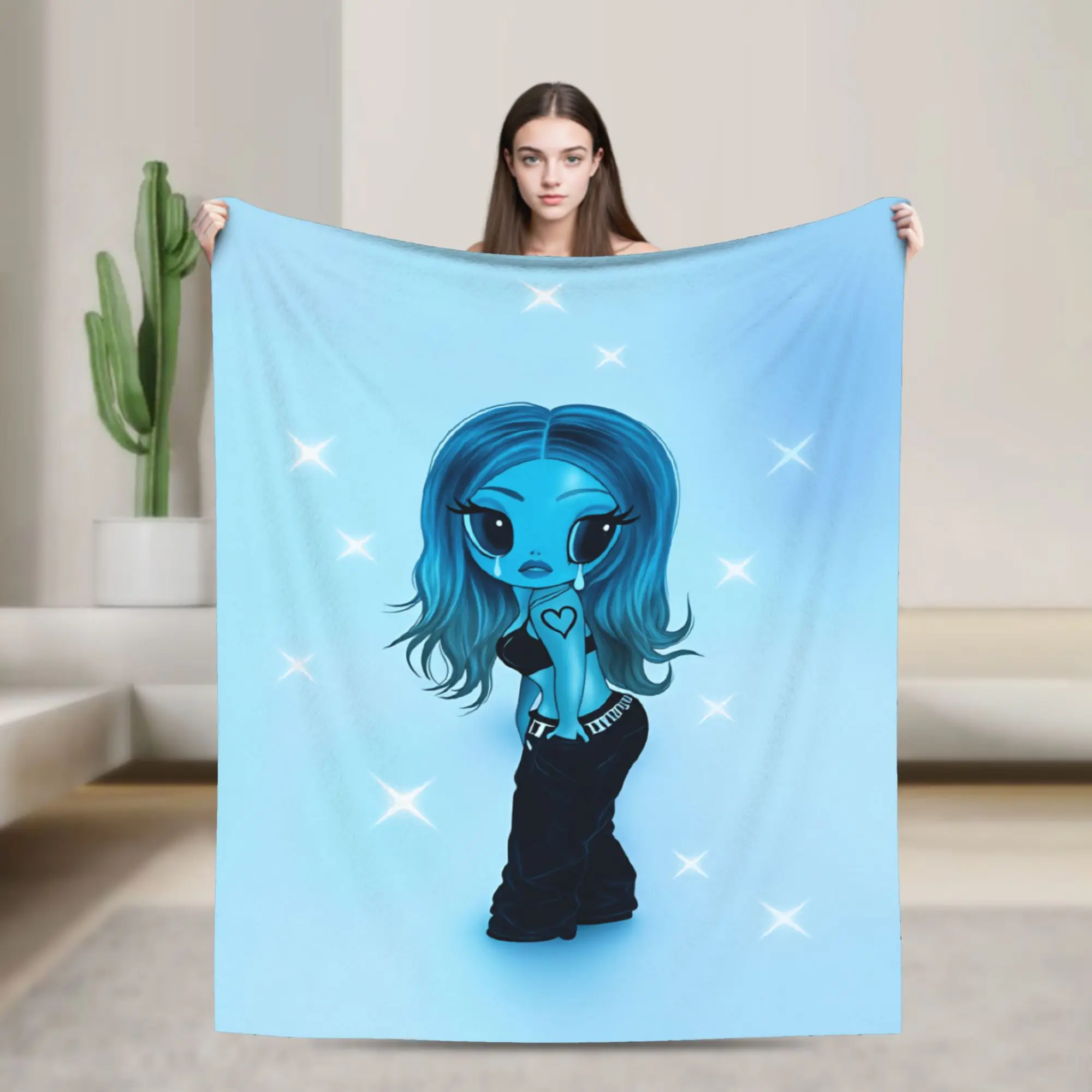 No Me Arrepiento De Sentir Tanto Karols G Comfortable Blanket For Living Room  Graphic Blanket Winter Camping Flannel Bedspread