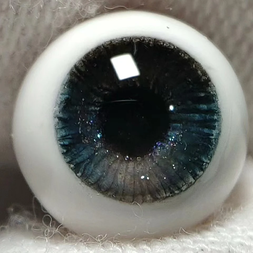 Harz Augen Puppe Augapfel Blau Bunte Augen Puppe Zubehör Für 1/6 1/8 1/3 BJD Puppe DIY Handgemachte Augapfel 12mm/14mm/16mm/18mm – Detail 3