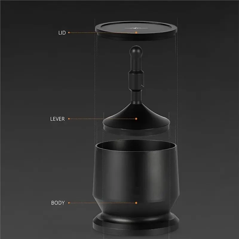 NEW HOT in Stock-Dosing Cup For Espresso 51-54Mm Detachable Ring, Smooth Interior, Non-Slip Grip Seamless