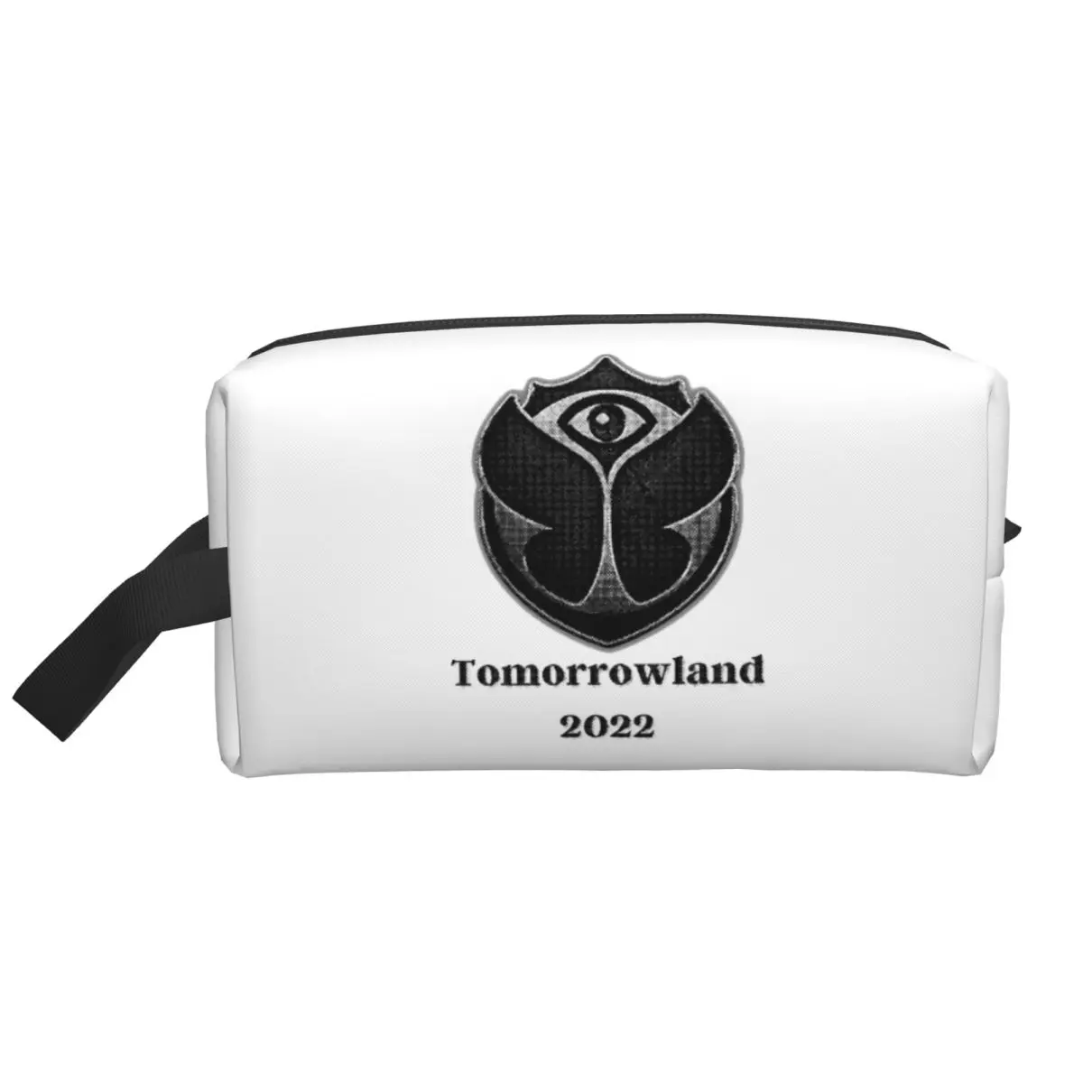 

Tomorrowland Adult Cowboy Women Cosmetic Bags Travel Makeup Organizer Pouch Toiletry Storage Dopp Kit Box Pencil Case