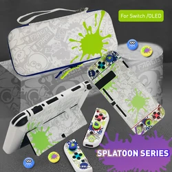 For NS Switch OLED Storage Bag Sp Style Protective Carrying Case Shell Cover NS Switch Game Accessories