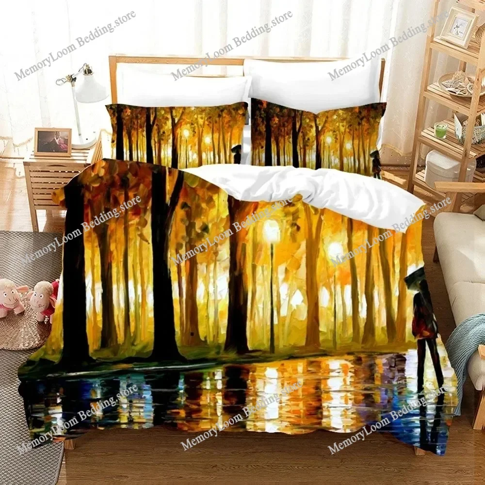 

Oil Painting Van Gogh Star Sky Bedding Set Boys Girls Twin Queen Size Duvet Cover Pillowcase Bed Kids Adult Home Textileextile