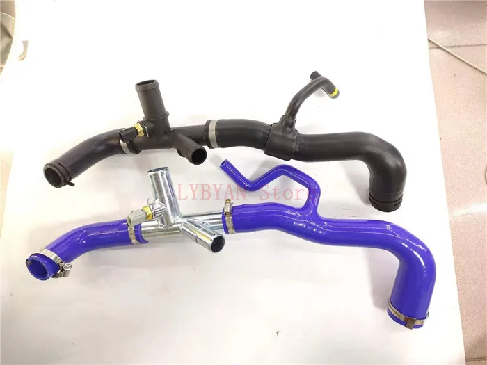 JLM21499 Car hose on cooler water tank For jaguar series XF XJL Engine five pipe Radiator upper pipe Connecting pipe Water tank