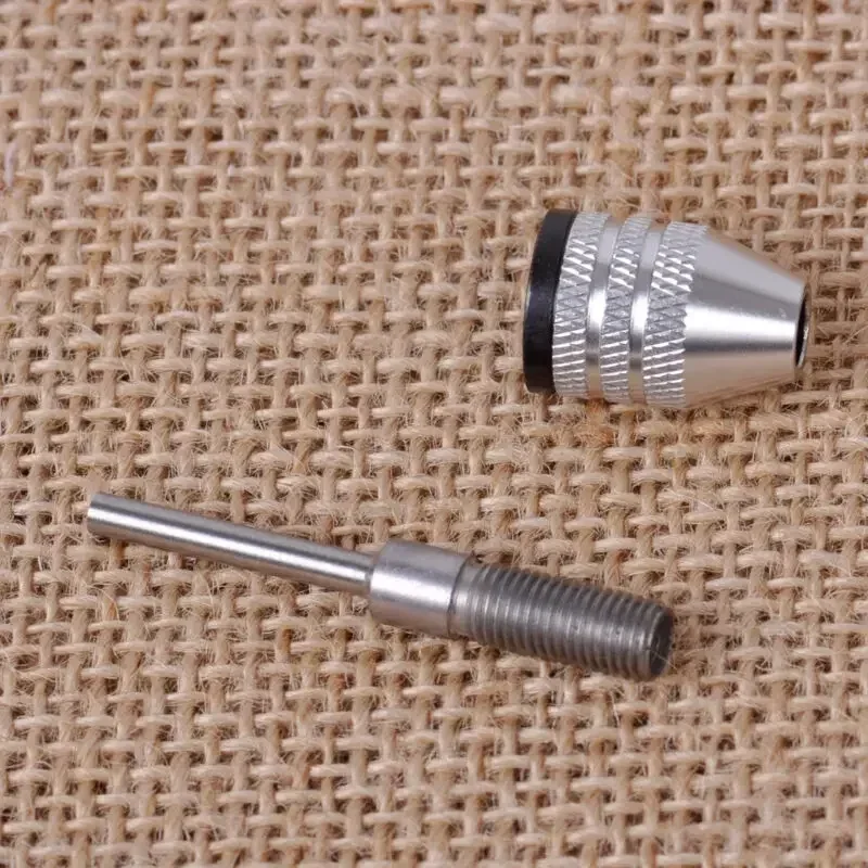 

1set 0.3-4mm Keyless Drill Bit Chuck Adapter Rotary Tool Grinding Machine Dental Drill Screwdriver Convertor Fit home kits parts
