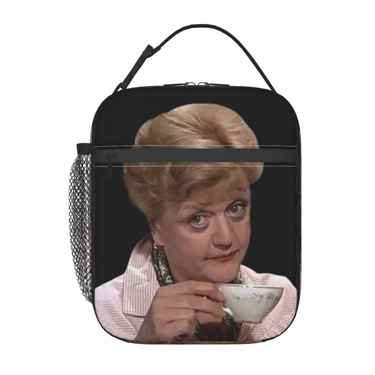 Jessica Fletcher Judging Murder She Wrote - Bolsa térmica para el almuerzo para mujeres y niños, cajas de comida portátiles, bolsa térmica para el almuerzo