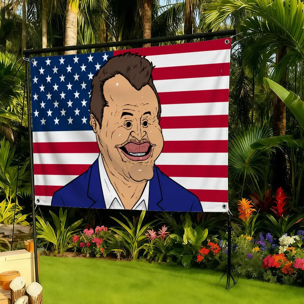 Personality Charlie Kirk Flags decor flag banner,wall hanging flag,indoor outdoor wall decor,yard garden porch patio wall art