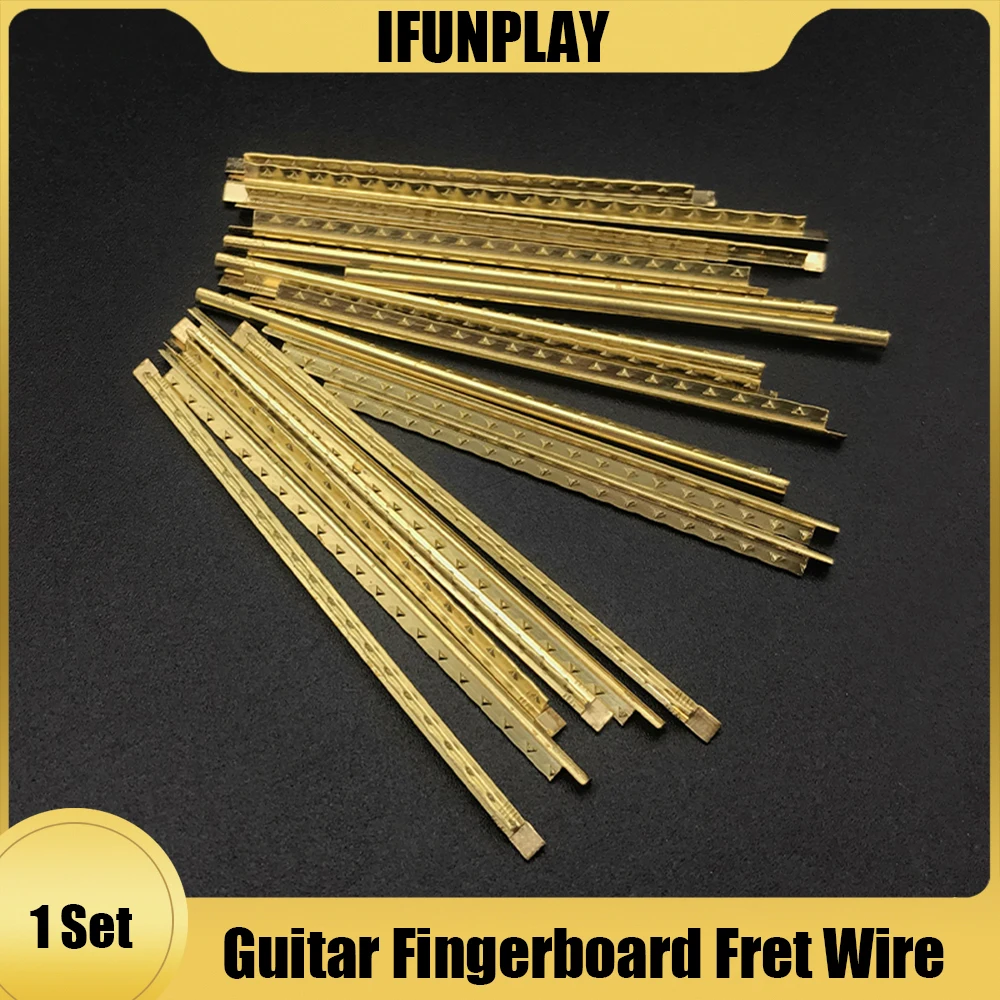 Brass Classical Guitar Frets Guitar Fret Wire Set Width 2.0-2.2mm Gold Classical Guitrra Accessories