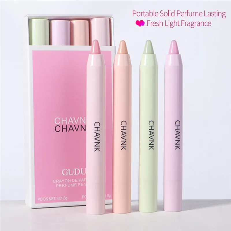 

Sdatter Portable Solid Perfume Stick Fragrances Women Men Solid Balm Mild Long Lasting Aroma Deodorant Fragrance Body Antiperspi