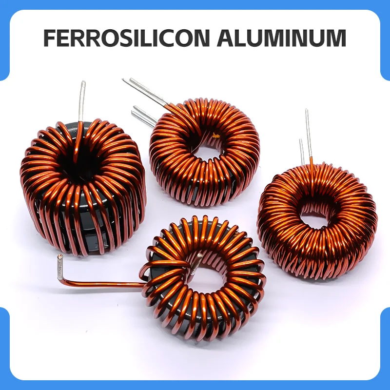 27mm 22uH 27uH 33uH 36uH 40uH 42uH Sendust Toroidal Inductor Magnetic Ring Inductor Large Current Multiple Specifications
