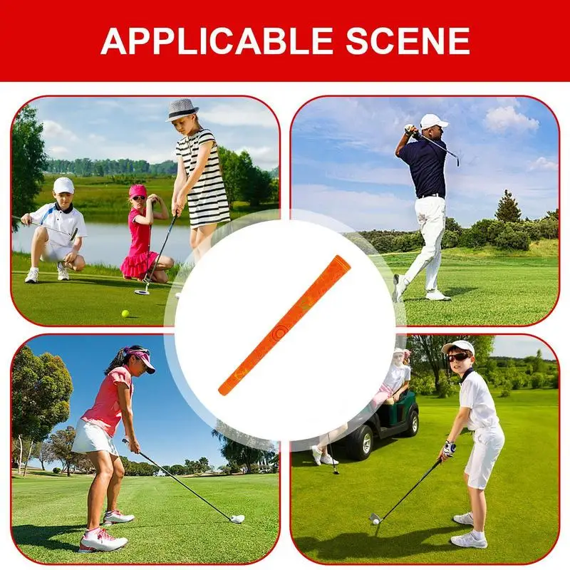 Golf Grip For Men High Feedback Golf Club Grip Shock-Absorbing Golf Grip Non-Slip Golf Rubber Grip Iron Club Grip For Golfers