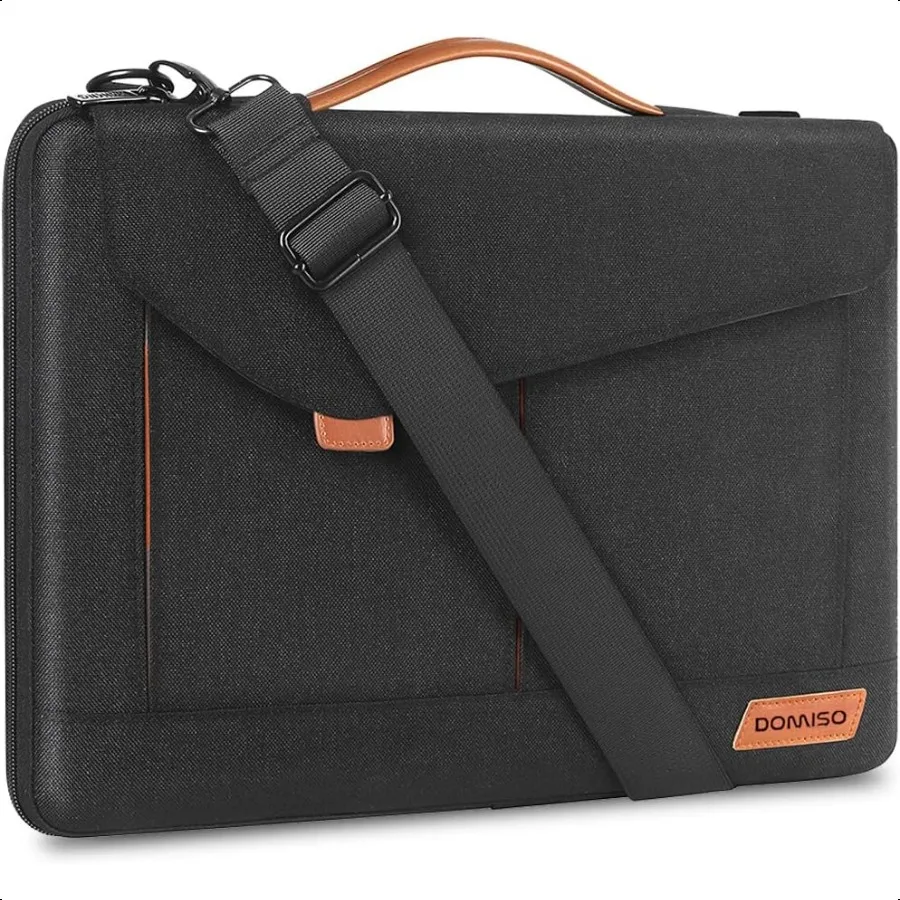 

1515.6 Inch Laptop Sleeve Bag Water Resistant Briefcase Menger Shoulder Bag for ThinkPad L580 16 Book Pro IdeaPad 320 Dell XPS
