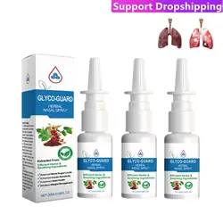 3Pcs 20ml Herbal Nasal Spray Natural Nose Spray For Reduce Snoring Nasal Cleaning And Hydration Nose Spray Breathe Well