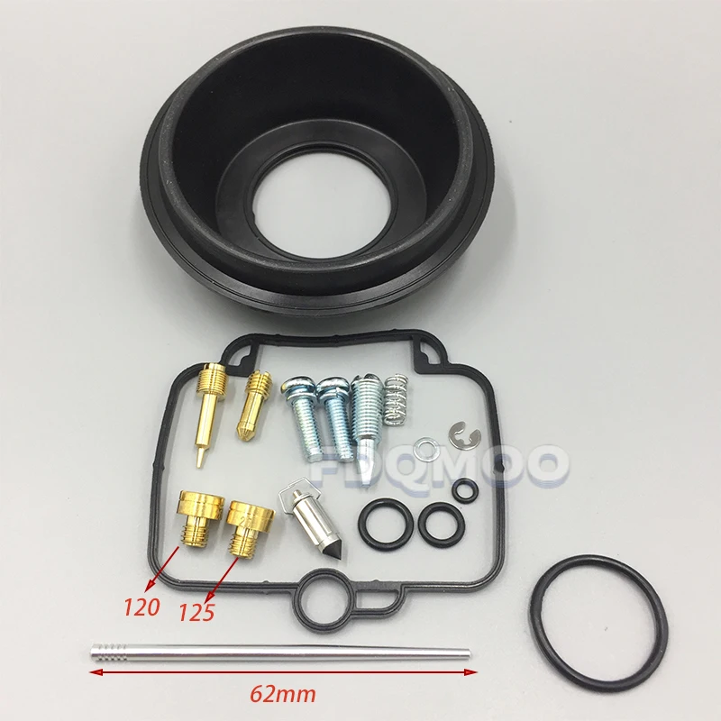 Carburetor Repair Kit For 1990-1999 Suzuki DR350 Goose350 Single Cylinder Engin Mikuni BST40 Carb