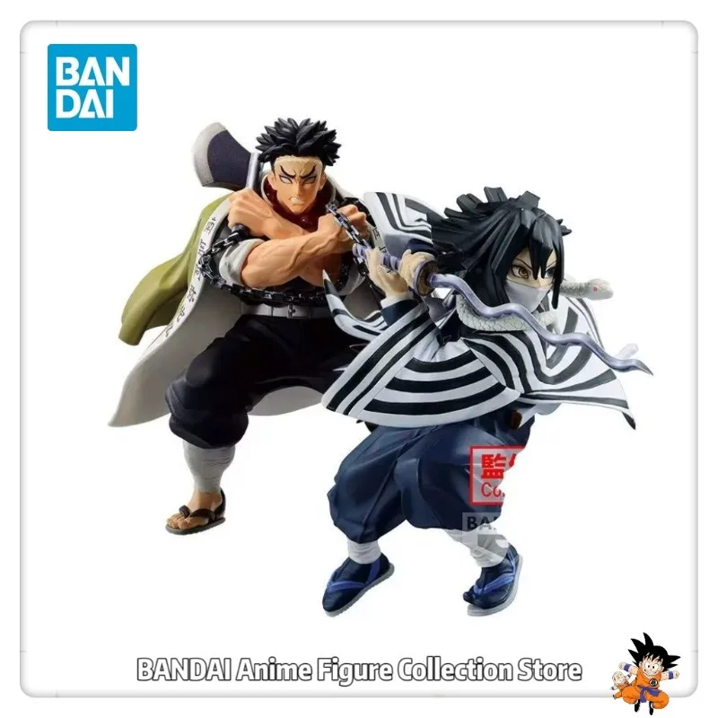 Bandai Original Banpresto Anime Figures Demon Slayer VIBRATION STARS Iguro Obanai&Himejima Gyomei Toy Collection Model in Stock