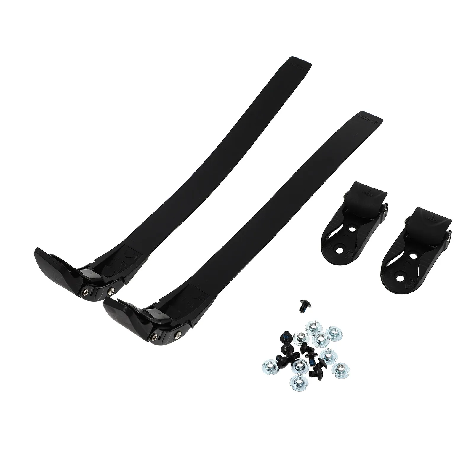

2Set Professional Roller Skates Straps with Adjustable Buckle PVC Material for Secure Skating Shoes Fixation Energy Belts