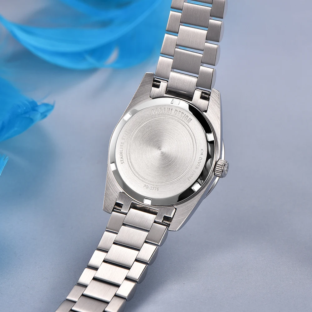 PAGANI DESIGN New Women's Quartz Watch Original Japan TMI VH65 Movement Sapphire Stainless Steel 50Bar Sport Clock Reloj Mujer - view 4
