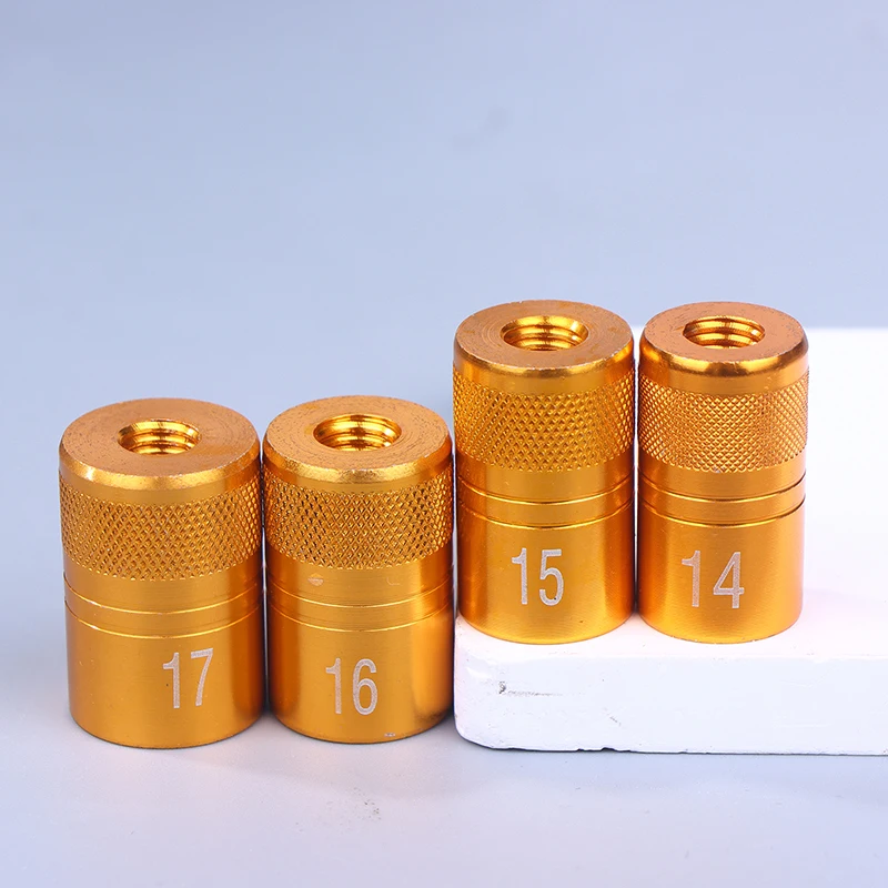 2Pcs Fishing Landing Net Screw Connector 10-17CM Rod Adapter Universal DIY Net Head Connecting Fishing Tackle