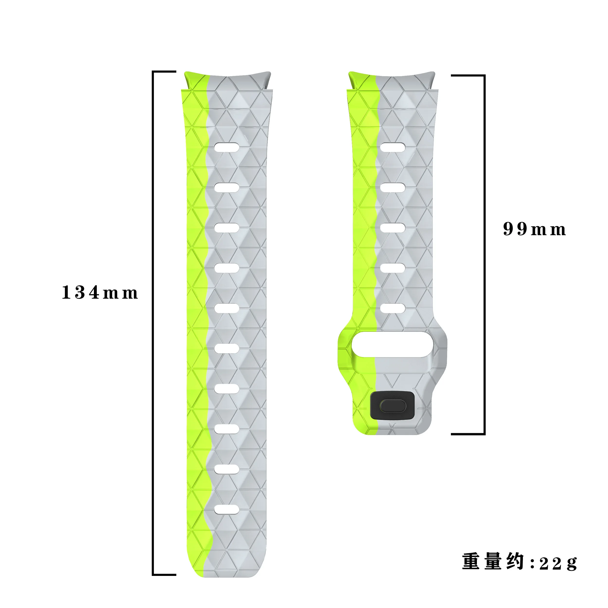 Strap for Samsung Galaxy Watch 6 Classic 47mm 43mm/4 classic 46mm 42mm Silicone Bracelet Galaxy Watch 5/5pro 45mm/4/6 40mm 44mm
