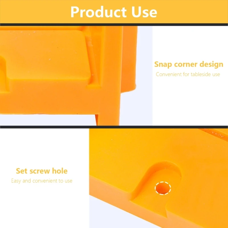 Mitre Box for Back Slot 45/22.5/90 Degrees Cut Sawing Clamping Box