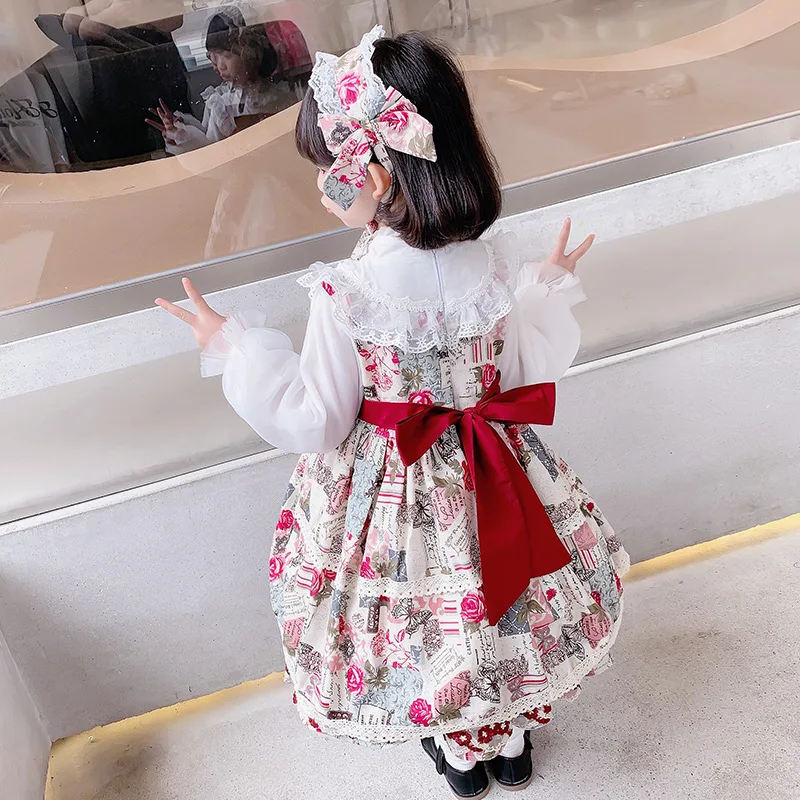 Josaywin Dress for Girls Baby Birthday Princess Party Vestidos Infantil Lolita kawaii Wedding Dress Girl Floral Children Dresses