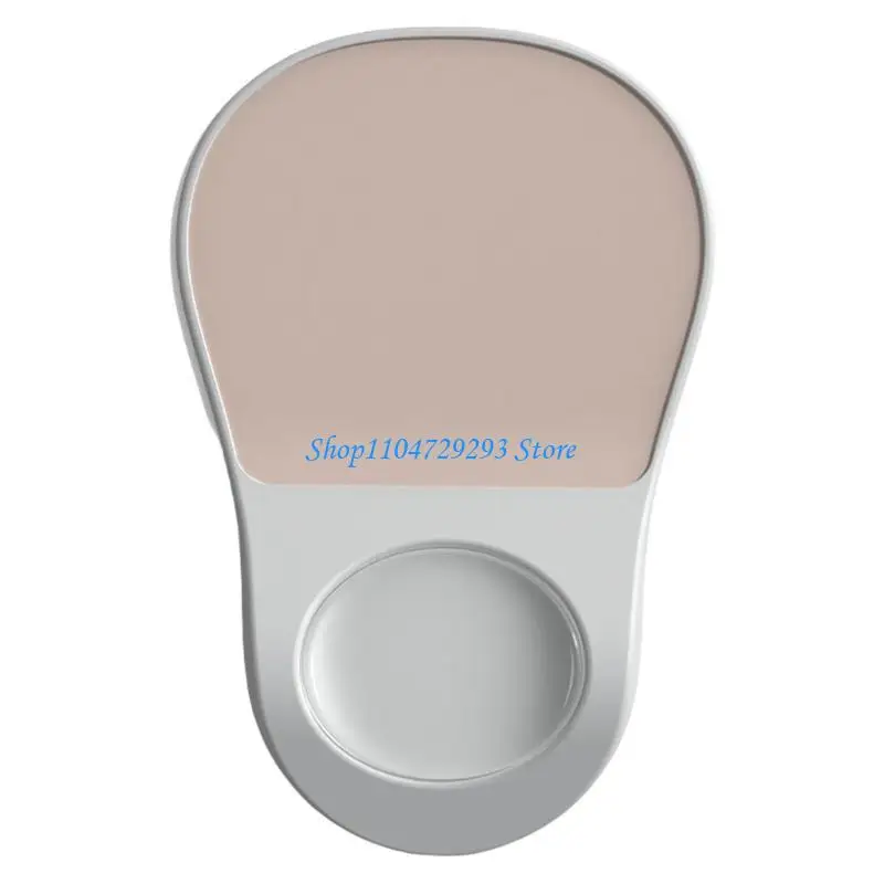 

Y2GD Ergonomic Massage Mouse Pad with Soft Wrist Rest Stable Slip Resistant Bottom