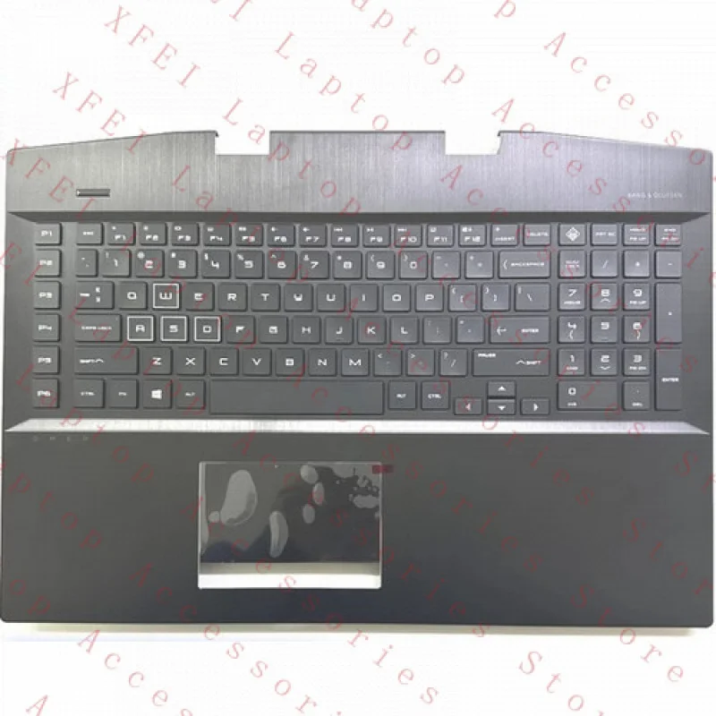 F Palmrest Case Keyboard Frame With Keyboard AM2K0000320 For HP OMEN 17-CB 5 6plus